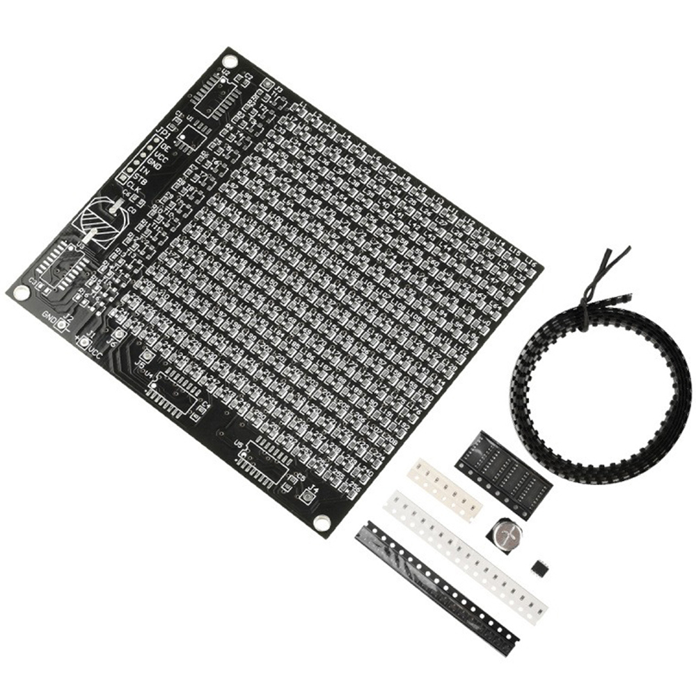 Diy Electronics Components Kit - 64/256 LED SMD Dot Matrix Advertising
