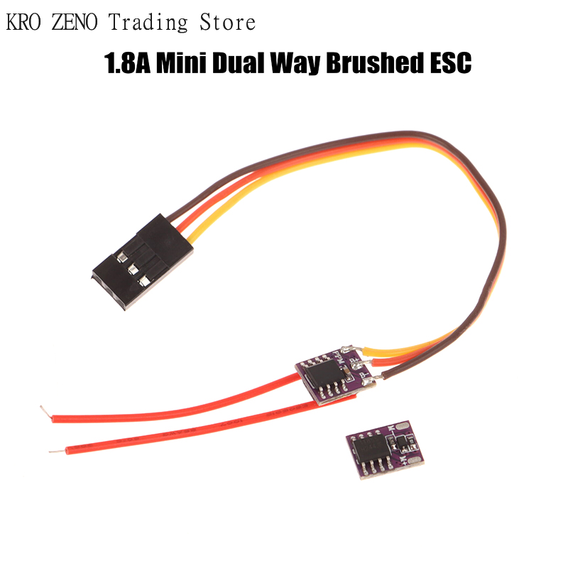 🔝1S 1.8A Dual Way Brushed ESC  - Diy Electronics Motor 评论和价格