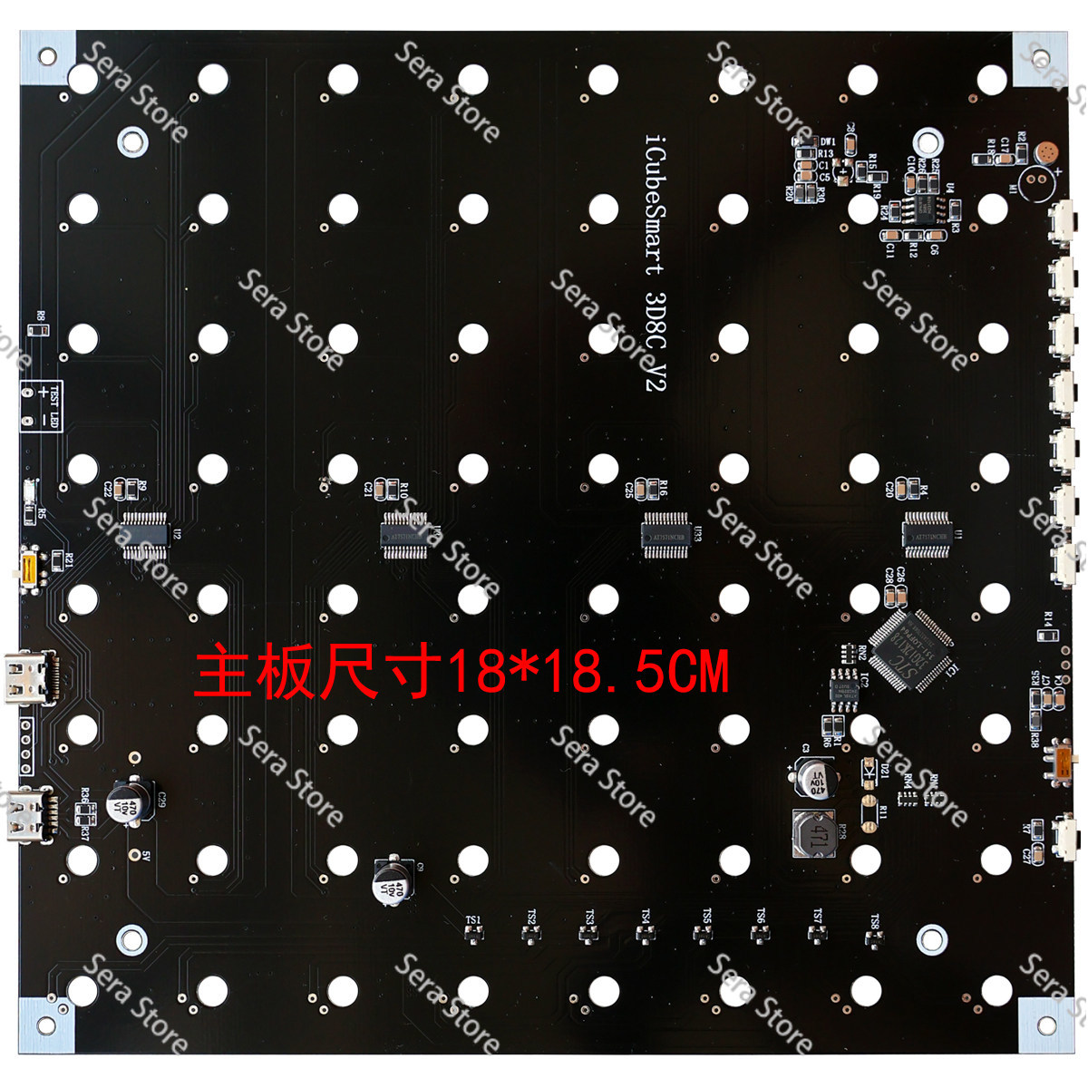 8x8x8 Light Cube DIY Kit 3D8 M - Diy Electronics Components Kit 评论和价格