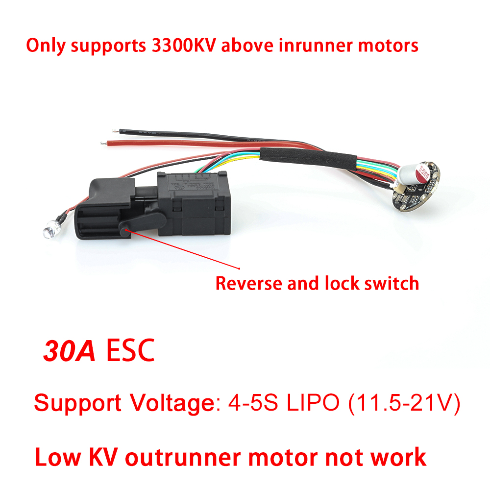 25A 30A Brushless ESC Jet Fan  - Diy Electronics Motor 评论和价格