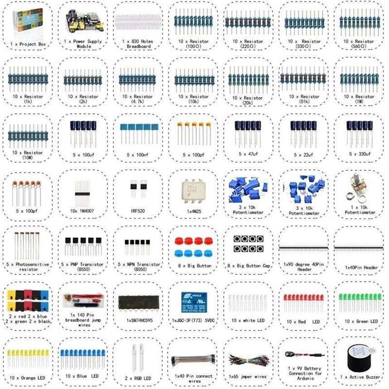 New Design~ Electronic Compone - Diy Electronics Components Kit 评论和价格