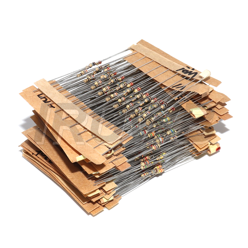 640pcs 64 Values 1R - 10MR 0.1 - Resistor Kit 1 4W 评论和价格