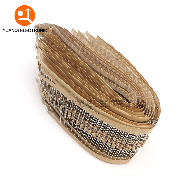 2500pcs 1/4W Carbon Film Resis - Resistor Kit 1 4W 评论和价格