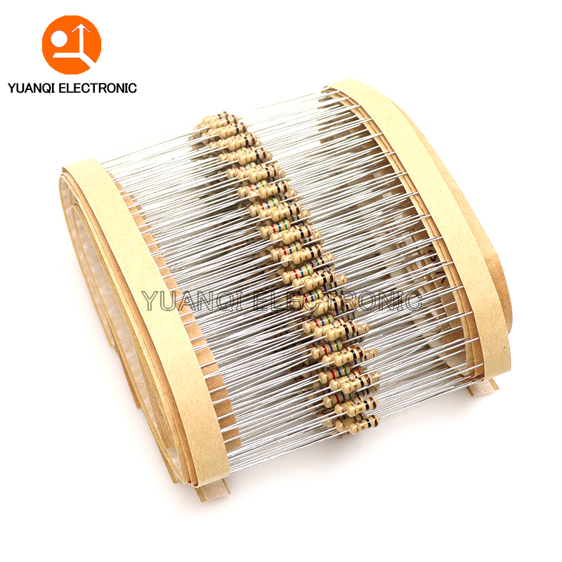 2500pcs 1/4W Carbon Film Resis - Resistor Kit 1 4W 评论和价格