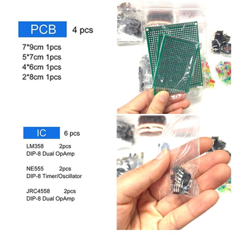 1900pcs Component Box Kit with - Resistor Kit 1 4W 评论和价格