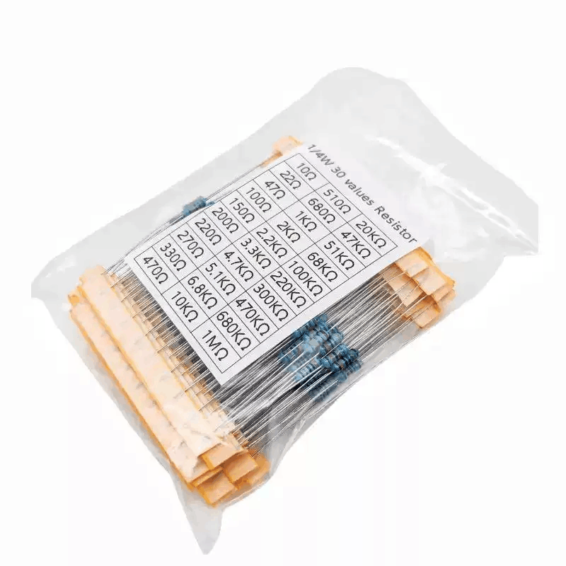 300PCS 1/4W Metal Film Resisto - Resistor Kit 1 4W 评论和价格