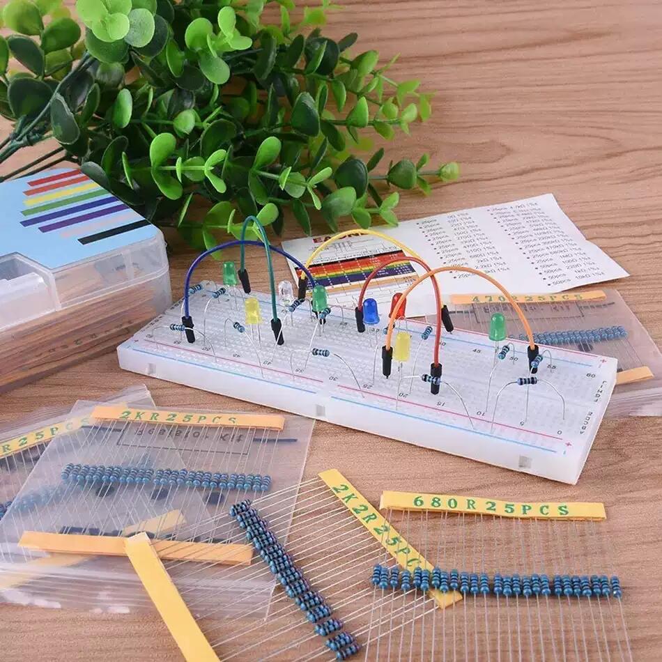 300PCS 1/4W Metal Film Resisto - Resistor Kit 1 4W 评论和价格