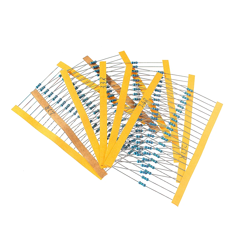 120PCS 1/4W 1% Automotive Airb - Resistor Kit 1 4W 评论和价格