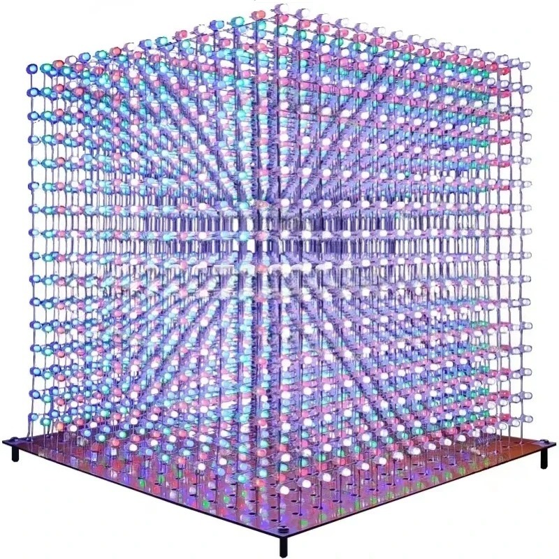 3 D16mini Light Cube Kit 16x16 - Diy Electronic 评论和价格