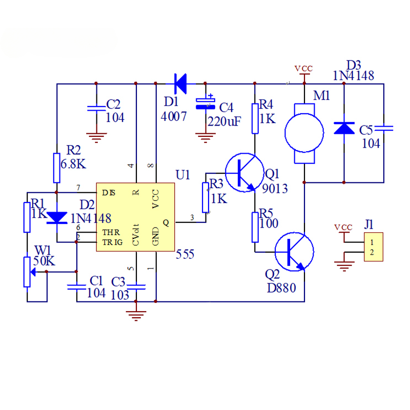 Electronic FanDIY NE555 DC Mot - Diy Electronics Motor 评论和价格