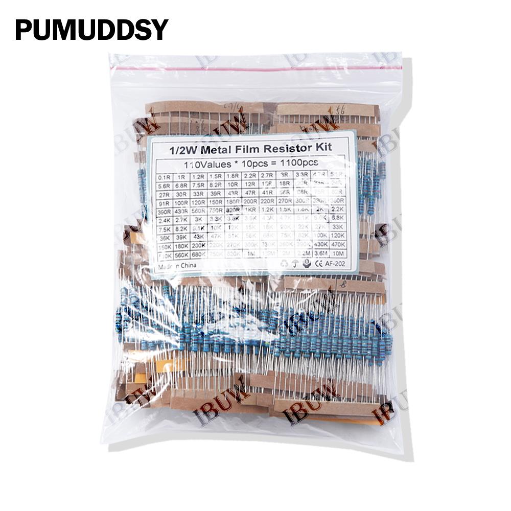 1/4W 1/2W 1W 2W 3W Resistance  - Resistor Kit 1 4W 评论和价格