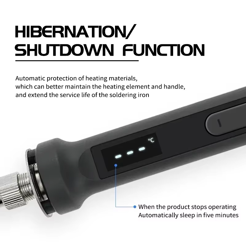 100W Digital Soldering Iron Ki - Learn Diy Electronics 评论和价格