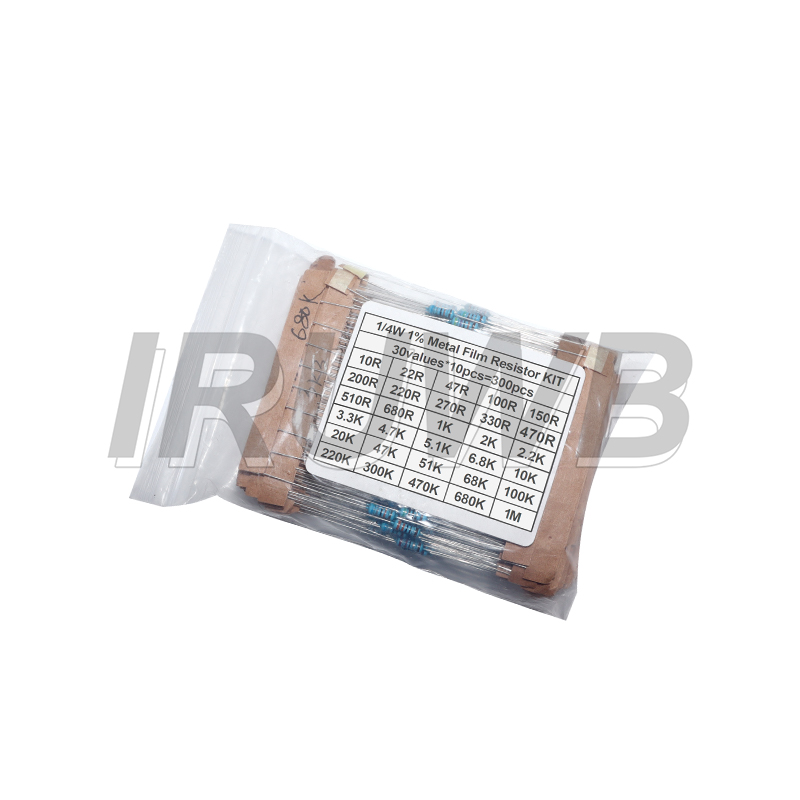 300PCS 1/4W 1/2W 1W Resistance - Resistor Kit 1 4W 评论和价格