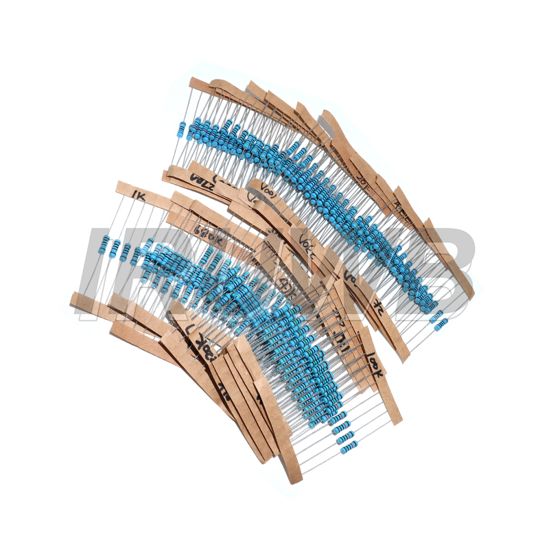 300PCS 1/4W 1/2W 1W Resistance - Resistor Kit 1 4W 评论和价格