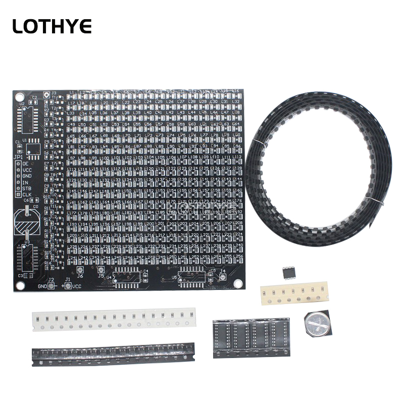 DIY Electronic Kit 256 LED Dot - Diy Electronics Components Kit 评论和价格