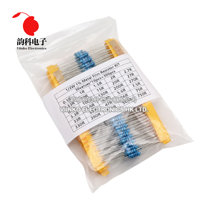 300PCS 150PCS 1/2W 1W 3W 2W Re - Resistor Kit 1 4W 评论和价格