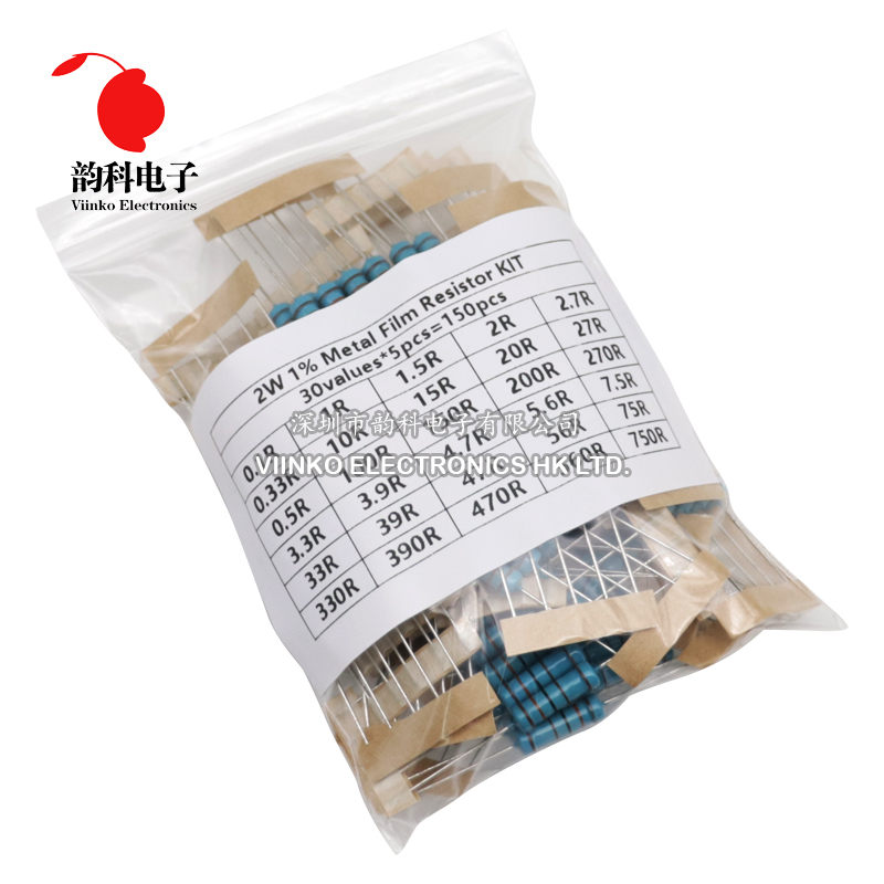 300PCS 150PCS 1/2W 1W 3W 2W Re - Resistor Kit 1 4W 评论和价格