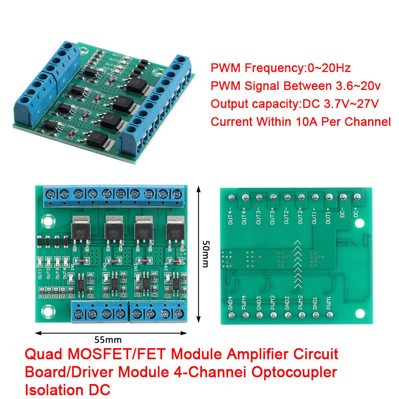MOS FET F5305S 60N03 4 Channel - Diy Electronics Motor 评论和价格