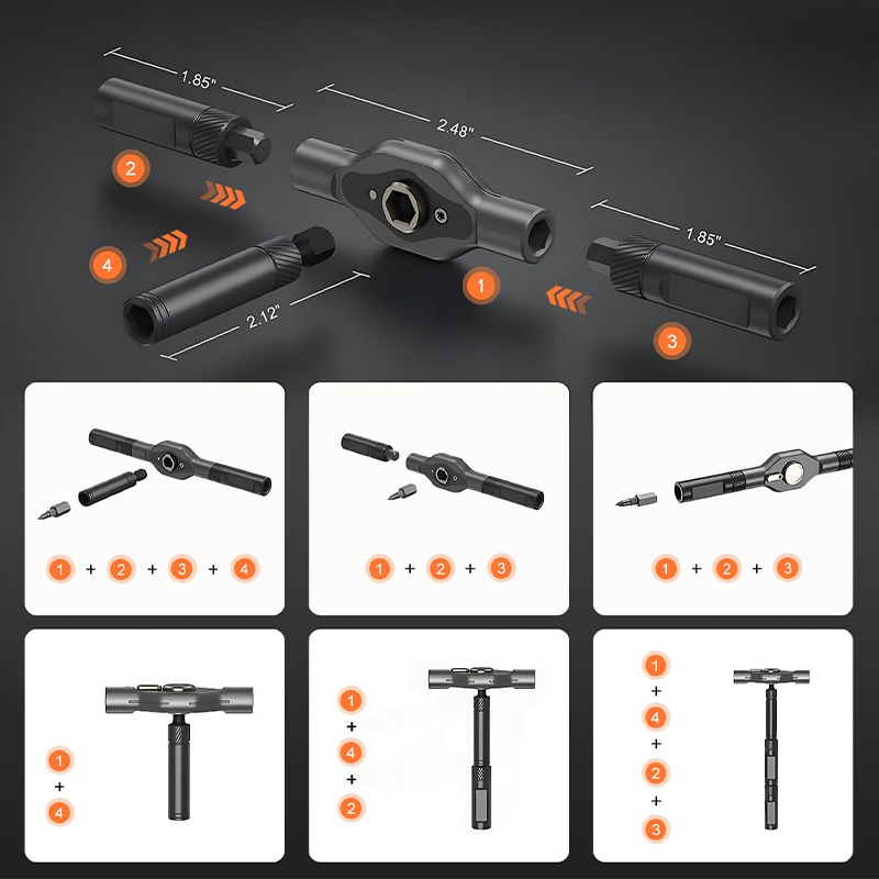 Magnetic Ratcheting Screwdrive - Diy Electronics Repair Kit 评论和价格
