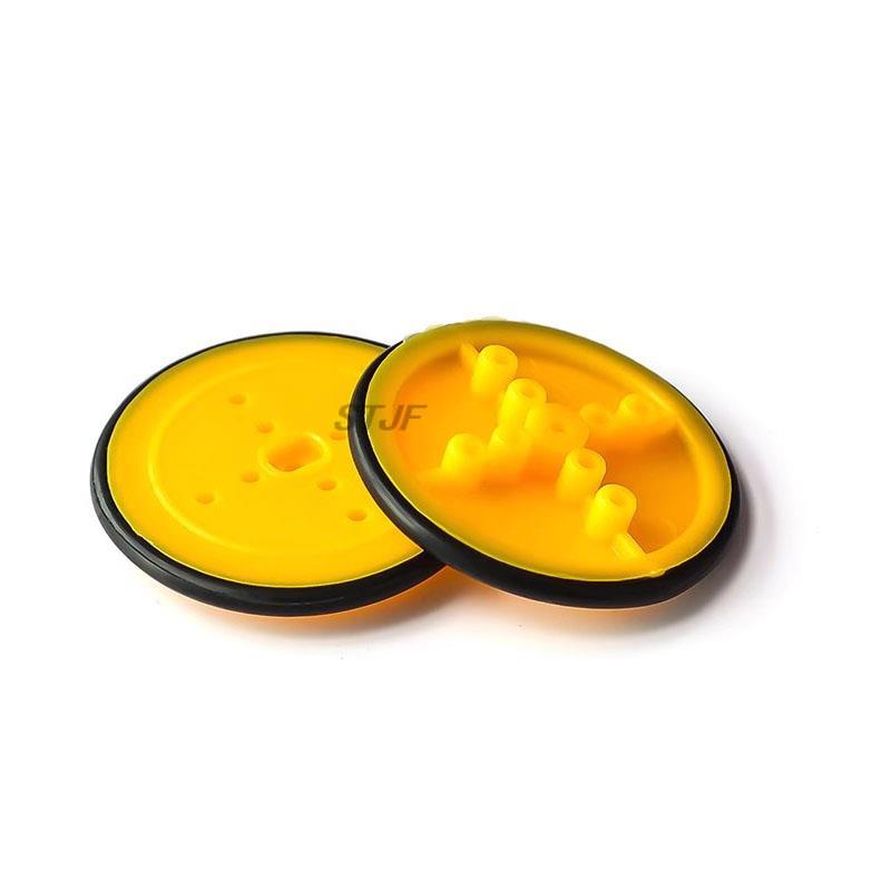 10pcs 410 rubber wheels robot  - Diy Electronics Motor 评论和价格
