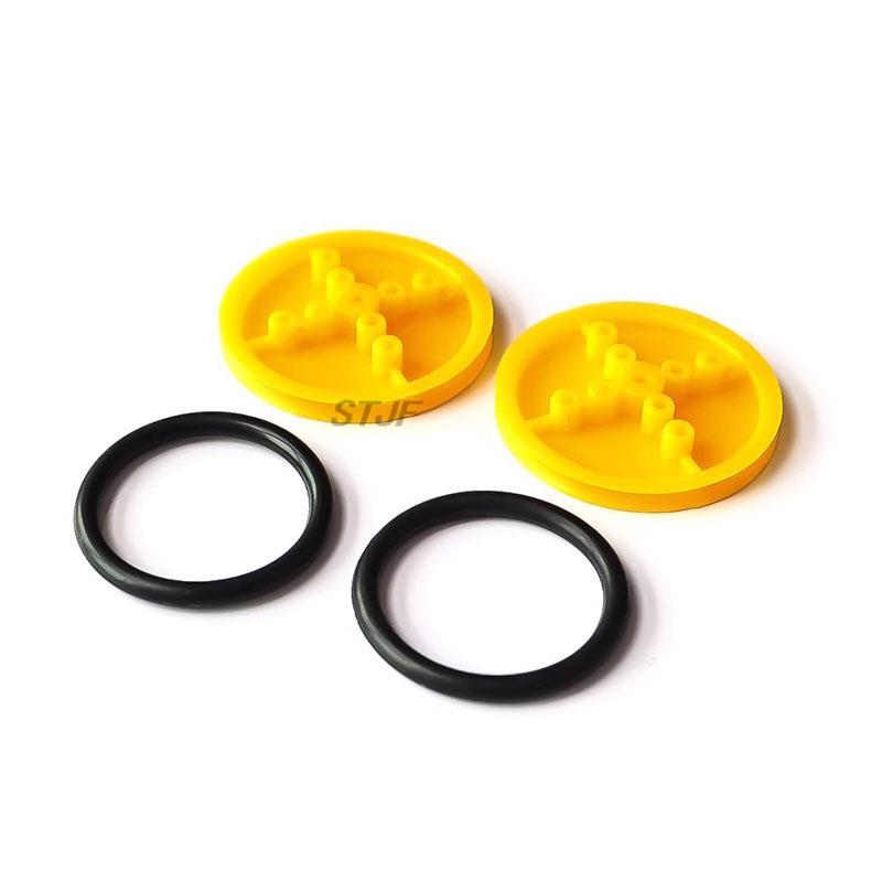 10pcs 410 rubber wheels robot  - Diy Electronics Motor 评论和价格