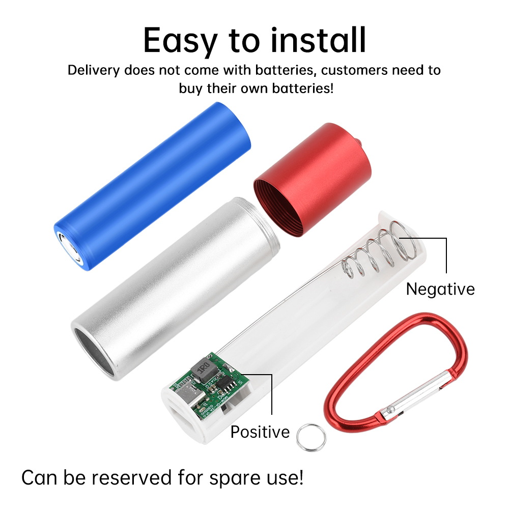 5V 2A 1x 18650/21700 USB Type- - Diy Box Electronics Mall 评论和价格