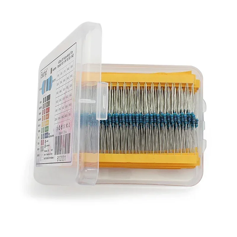300/600PCS 30Values 1/4W Metal - Resistor Kit 1 4W 评论和价格