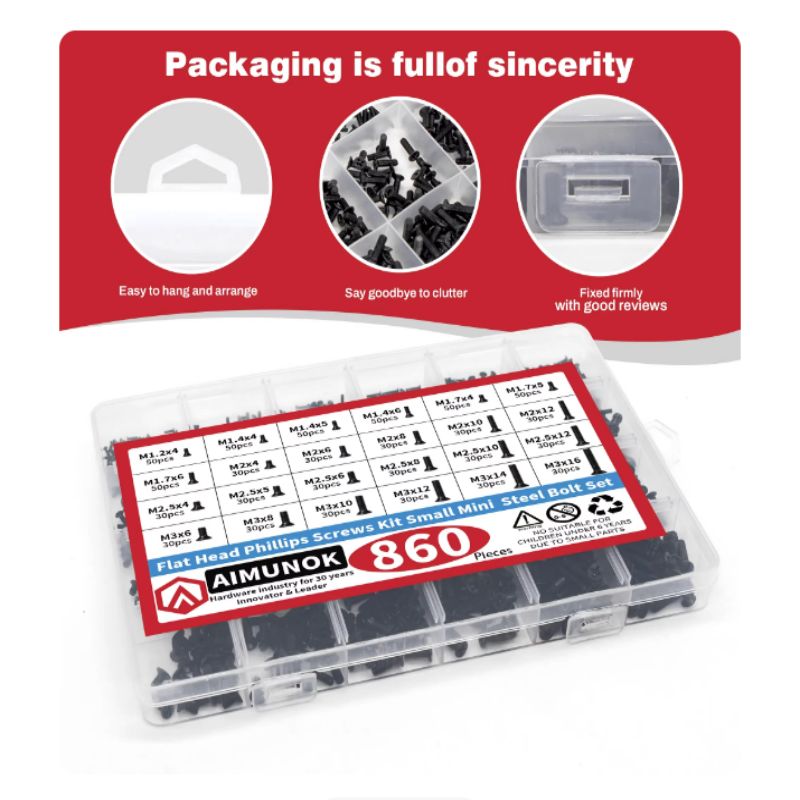 860PCS Small Screws Assortment - Diy Electronics Repair Kit 评论和价格