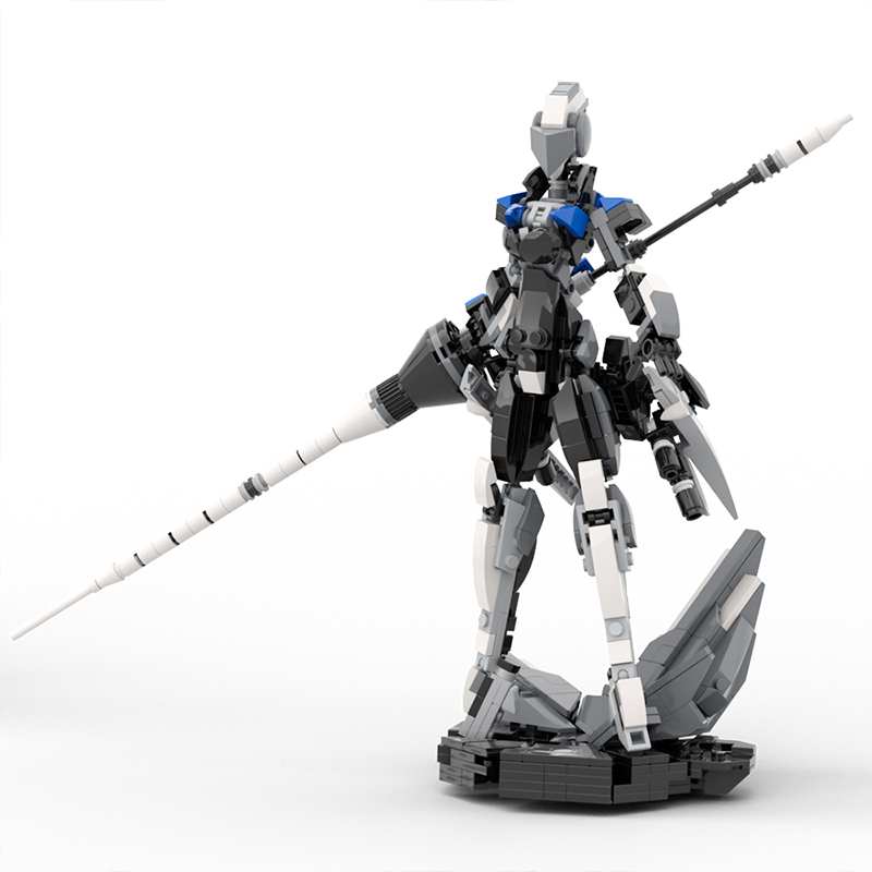 MOC Mech Female Robot Lancer V - Diy Electronics Pdf 评论和价格