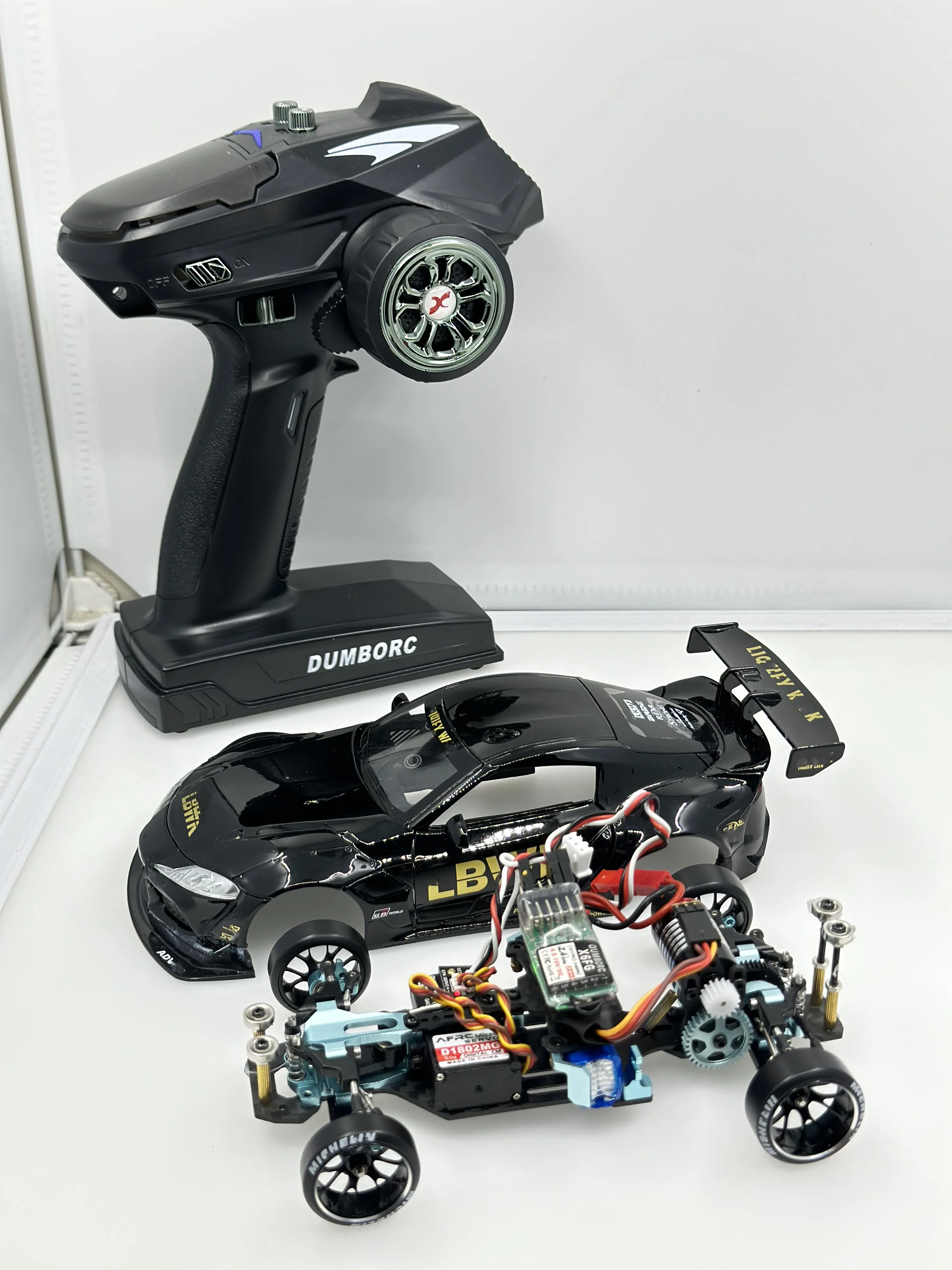 RC RWD Drift Racing Car 1/24 1 - Diy Electronics Motor 评论和价格