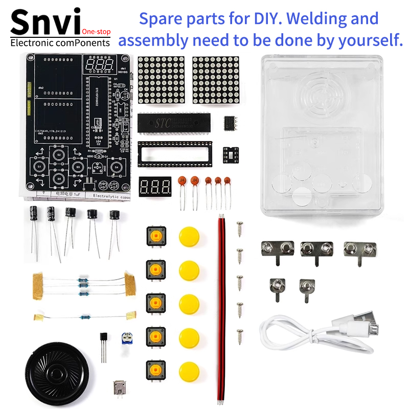 Snvi DIY Pixel Game Console Ki - Diy Box Electronics Mall 评论和价格