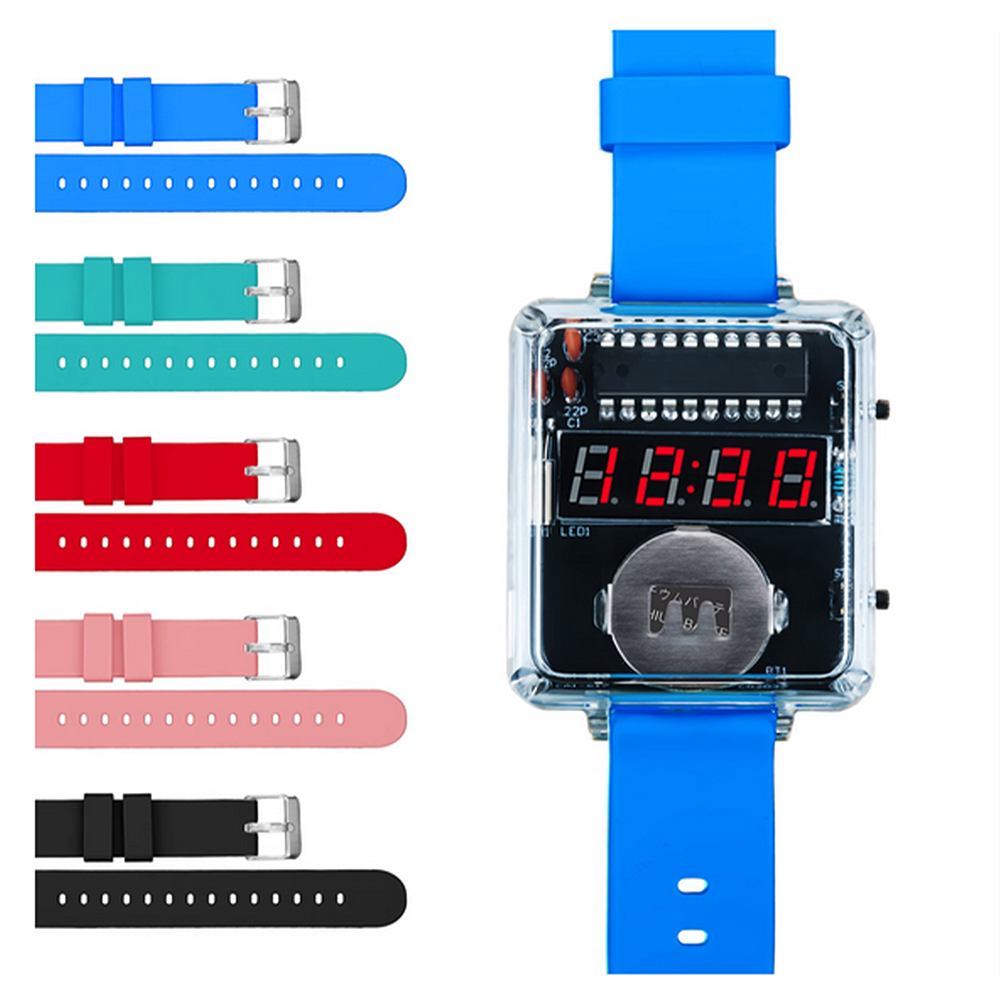 DIY Electronic Watch Kit 0.28' - Diy Box Electronics Mall 评论和价格